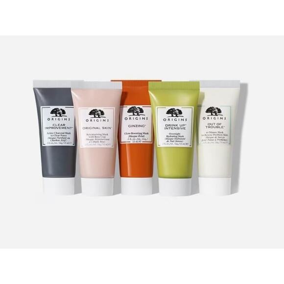 NEW $30 Origins Gifts for Me Time Five Piece Mini Essentials Set - Picture 5 of 6